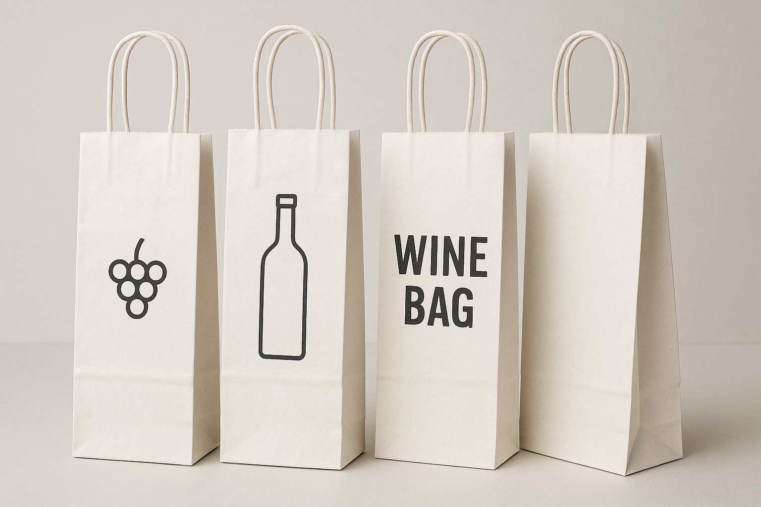 Shopper Vino Portabottiglia