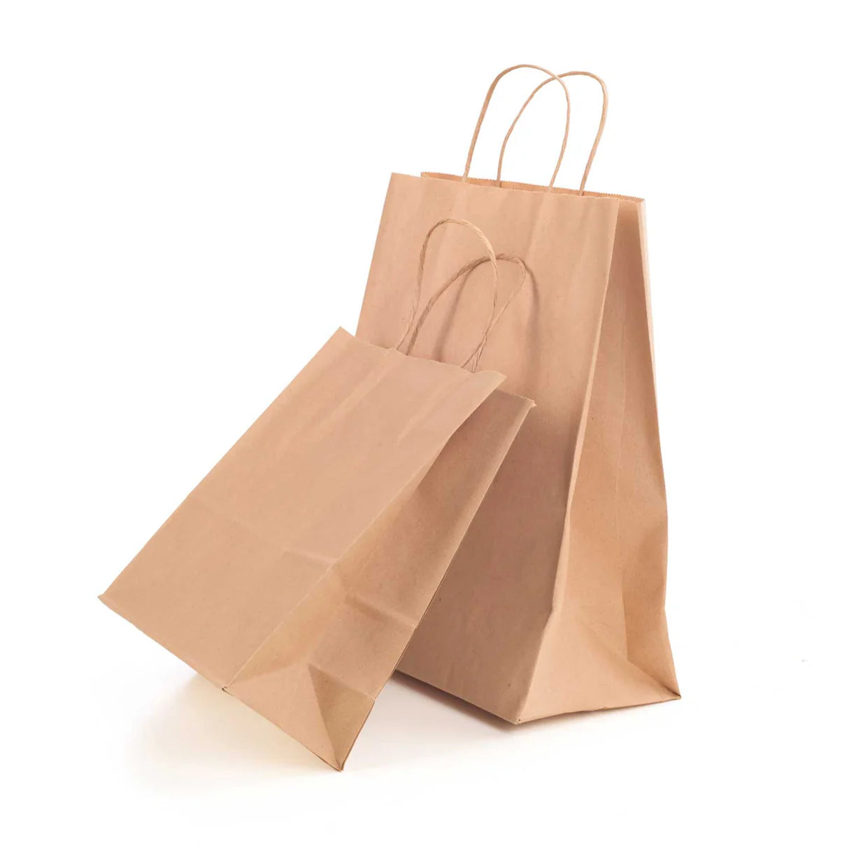 Shopper Kraft Riciclata Avana Stampa Digitale