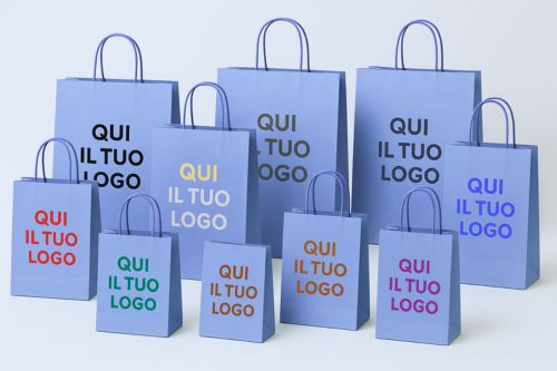 Shopper Kraft Blu