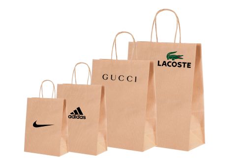 Shopper Kraft Sealing Avana Stampa Digitale