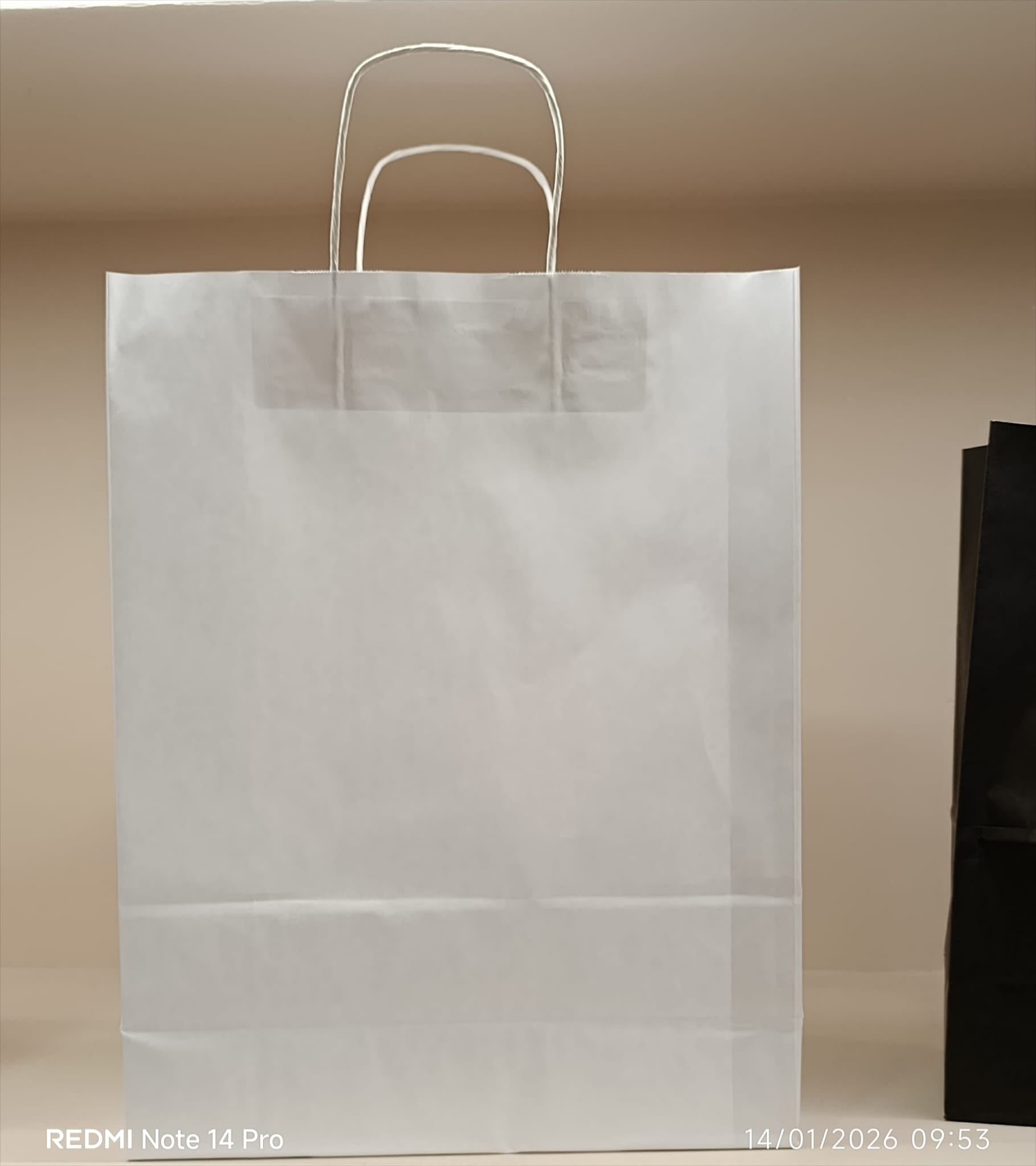 PROMO SHOPPER KRAFT BIANCA 32x13x41 PZ 600 STAMPA A CALDO